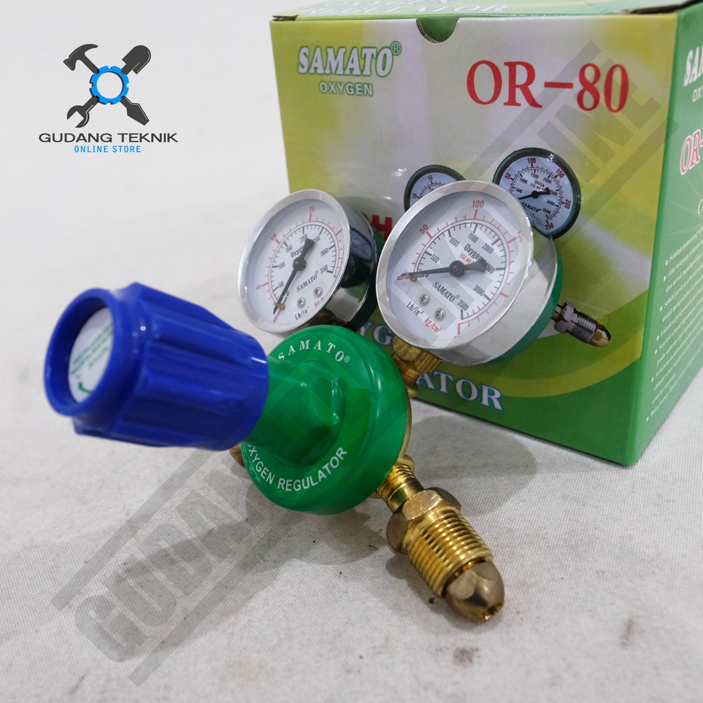 Regulator Las Oksigen SAMATO OR80 / Regulator Las Oxygen Oxy SAMATO OR 80