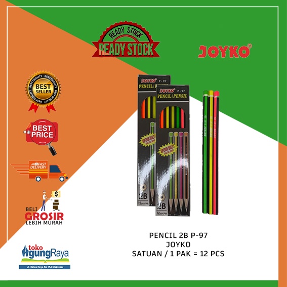 

[ECERAN] PENSIL 2B P-97 JOYKO