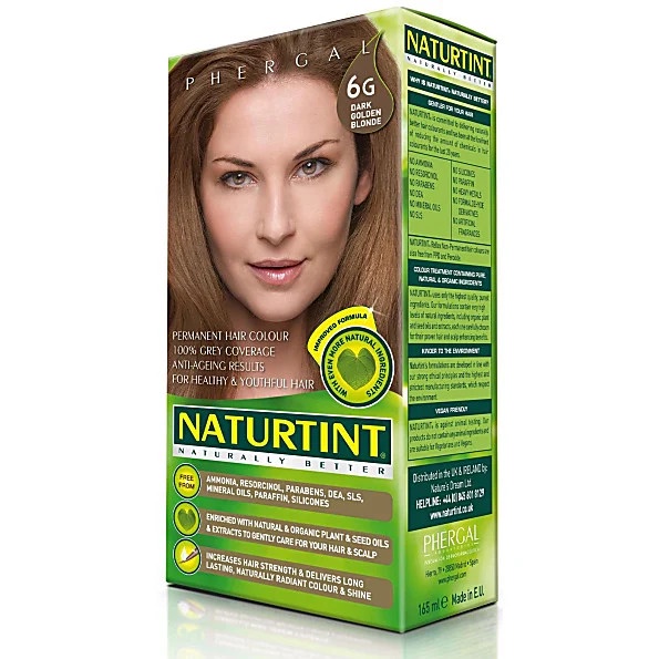 Naturtint, Permanent Hair Colorant, 6G Dark Golden Blonde