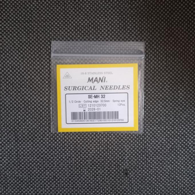 Jarum Bedah Se-Mh 65/ Surgical Needle / Jarum Hecting Kulit / Mani