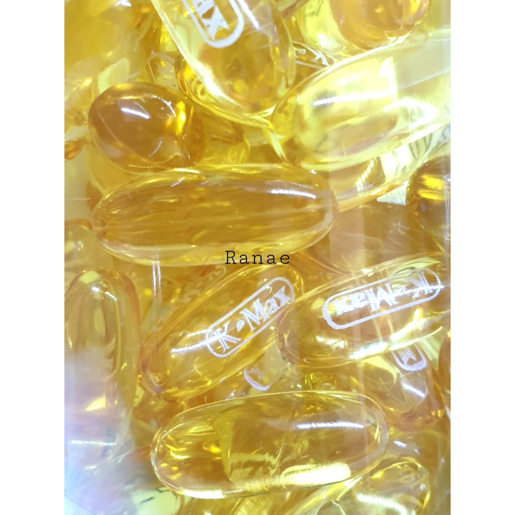 Gold K-Max Minyak ikan Alaska / fish oil