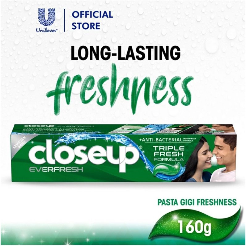 CLOSEUP PASTA GIGI LONG LASTING FRESHNESS 160 Gram [ Besar ]