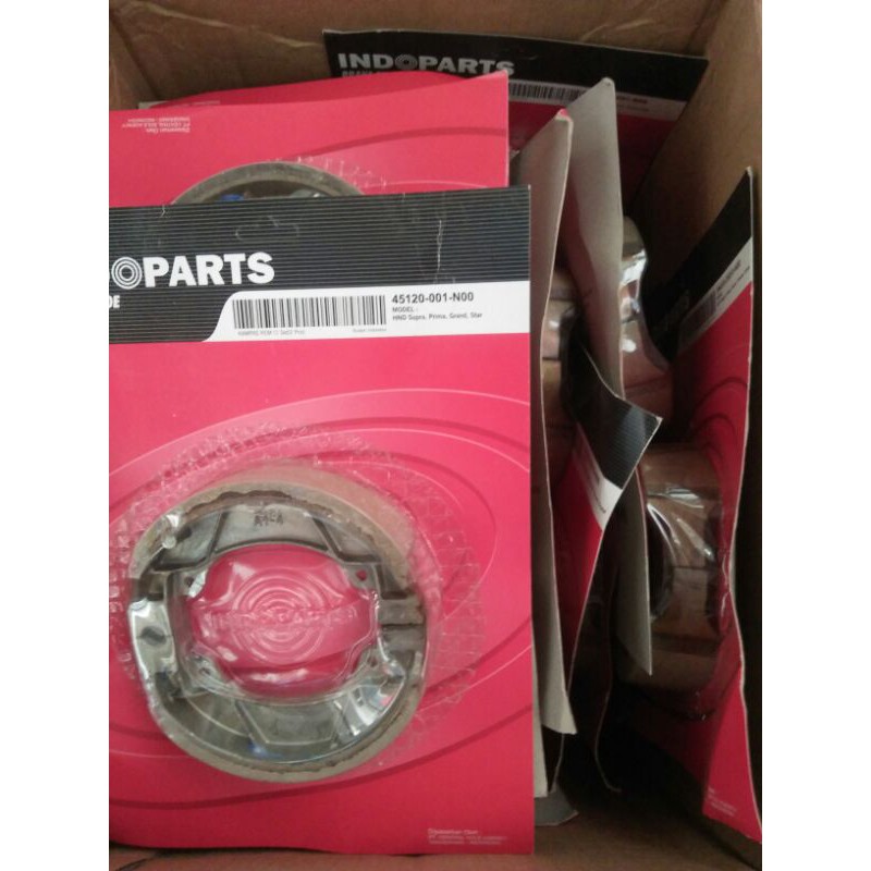 kampas rem tromol supra indopart