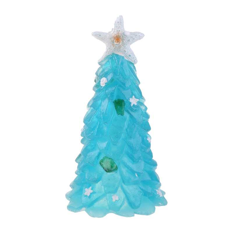 Ornamen Pohon Natal Bentuk Bintang Laut Bahan Resin Gaya Mediterania