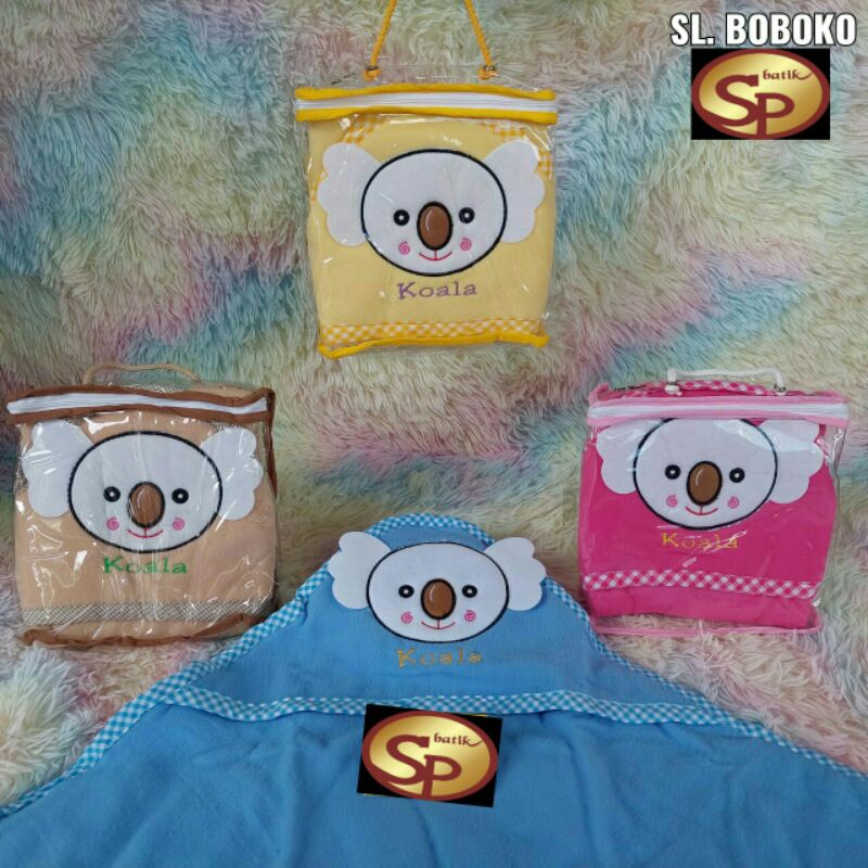 SELIMUT BAYI HALUS TEBAL BOBOKO MOTIF KOALA