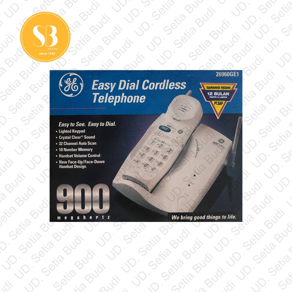 Telepon Cordless / Wireless GE 26960 Baru dan Murah