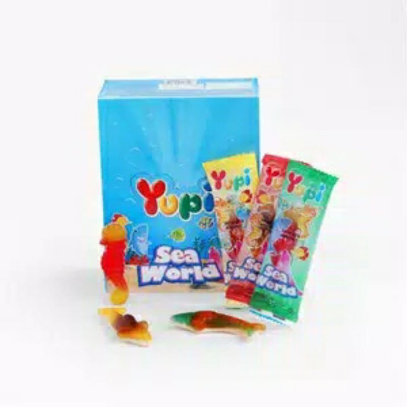 Permen Yupi Sea World box isi 24 pcs