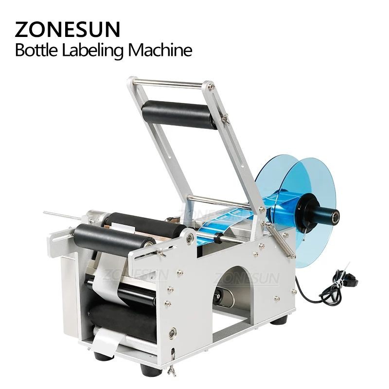 

LT-50 semi automatic bottles labelling machine MT-50 mesin label sticker botol LT50 MT50