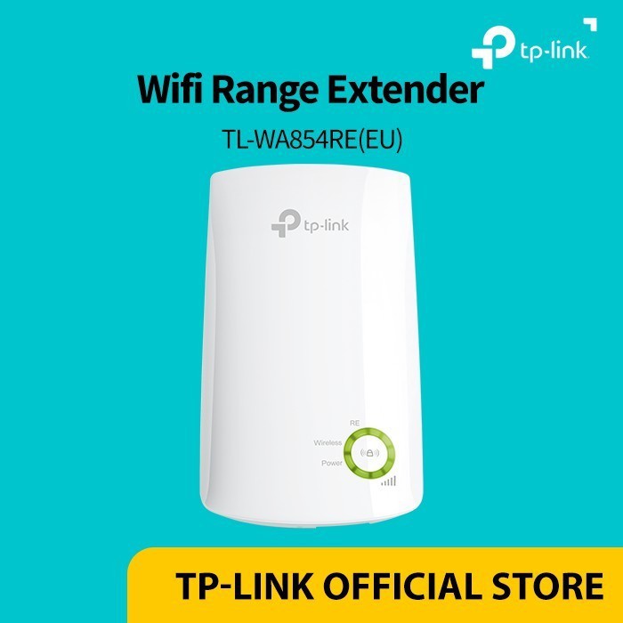 TP-Link TL-WA854RE 300Mbps 2X2 MIMO WiFi Range Extender | TPLink GARANSI RESMI