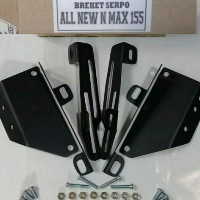 # breket serpo nmax breket spion r25 nmax dudukan spion r25 motor nmax old dan nmax new breket winshield breket visor nmax