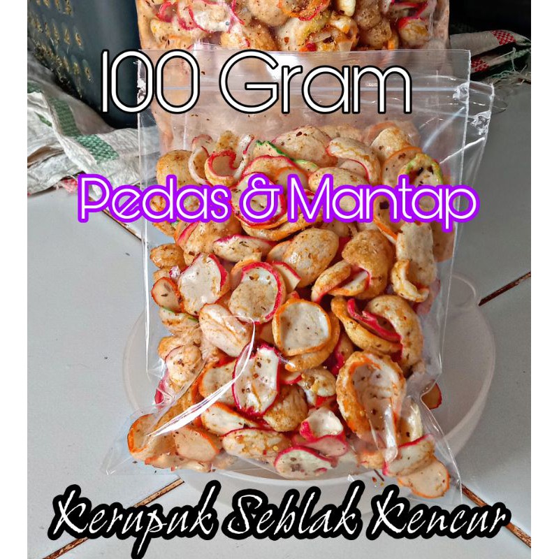 

Kerupuk Seblak Kencur 100 Gram