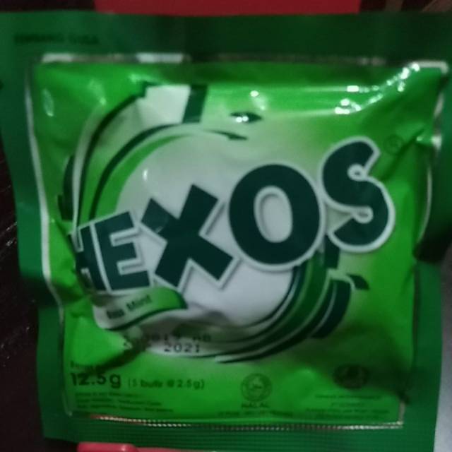 

Permen Hexos rasa mint