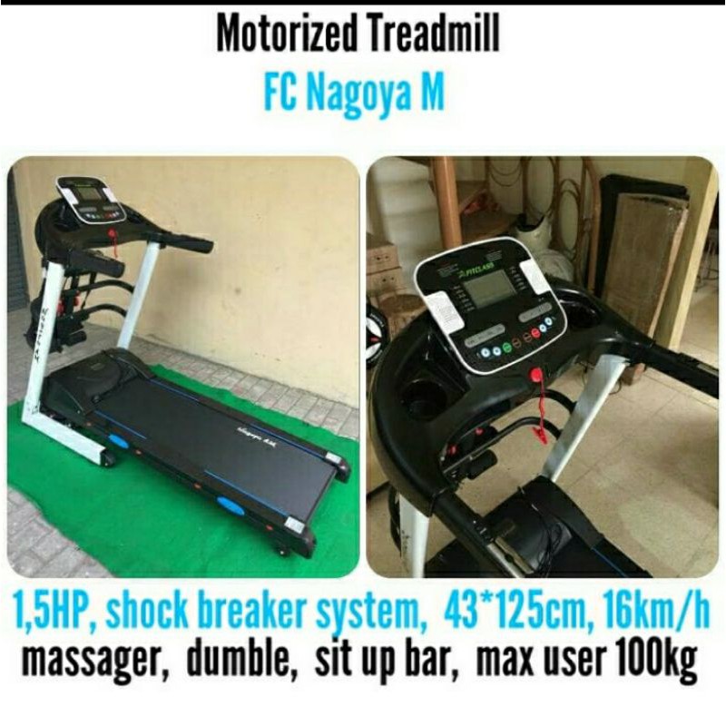 TREADMIL ELEKTRIK MOTORIZER FC NAGOYA M