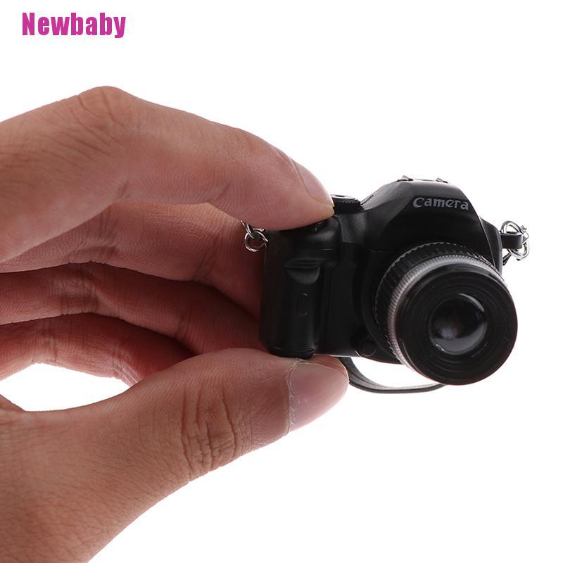 (Newbaby) 1pc Miniatur Kamera SLR Digital Untuk Dekorasi Rumah Boneka