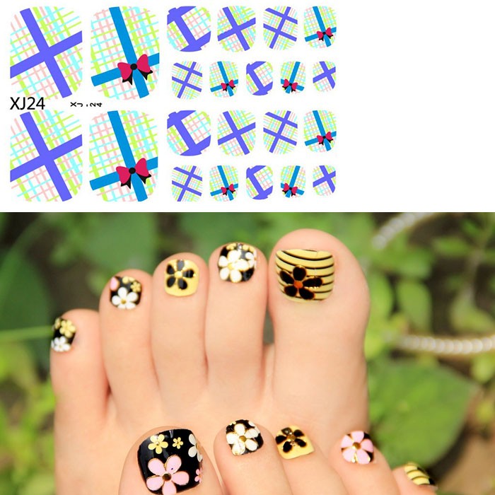 HO5125 - Toe Nail Sticker Kuku Kaki