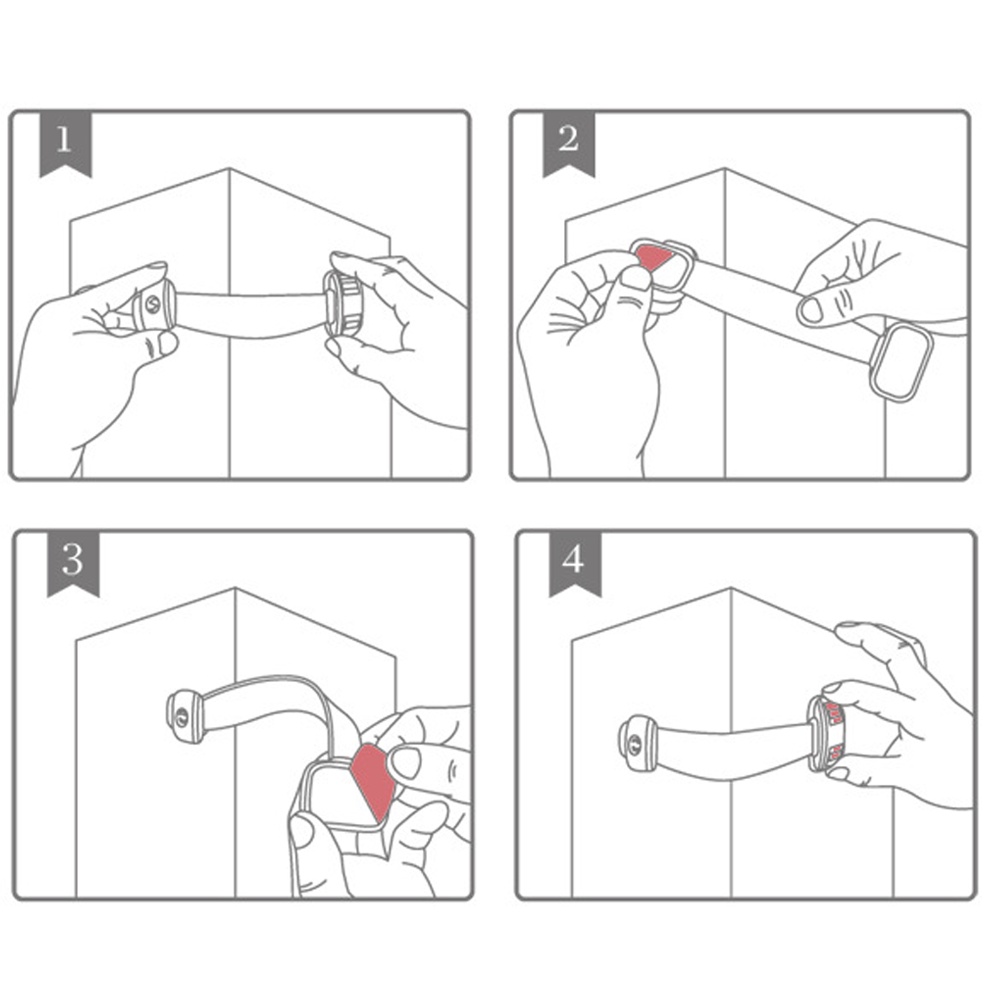 Safety Lock Pengunci Laci Pintu Kulkas Pengaman Serbaguna