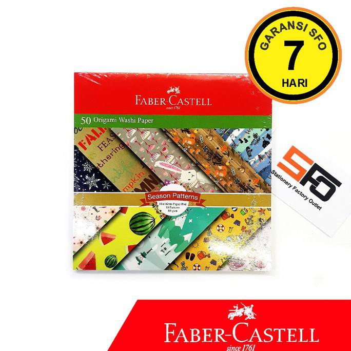 

Buruan Beli] Kertas Origami Faber Castell 16 X 16Cm - Season Pattern