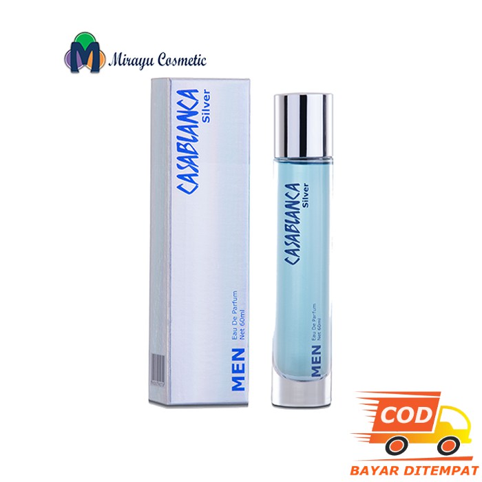 Casablanca Eau De Parfum Premium Silver For Men 60 Ml