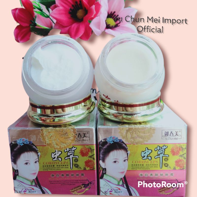 YU CHUN MEI CORDYCEPS Herbal Import (Siang dan Malam)