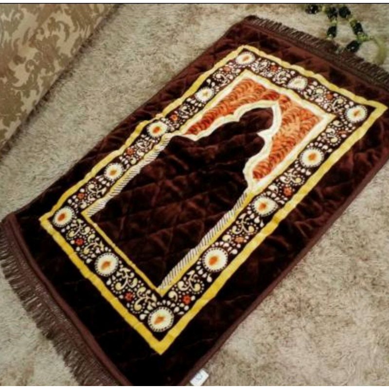 sajadah embos/ sajadah empuk