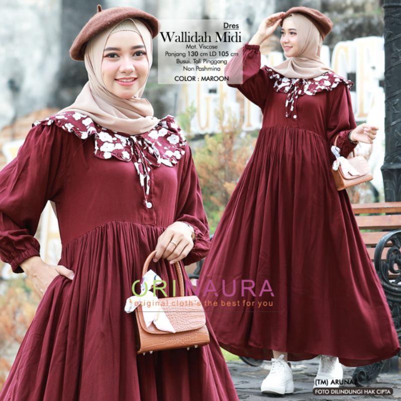 Midi dress by Ori naura / Marsya MIDI / Ara MIDI / pita MIDI / sarisa MIDI /Roma MIDI ORI naura