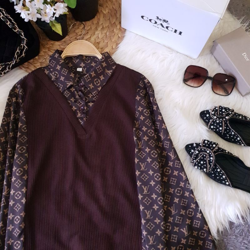 LOUISE VUITTON AUTHENTIC BLOUSE