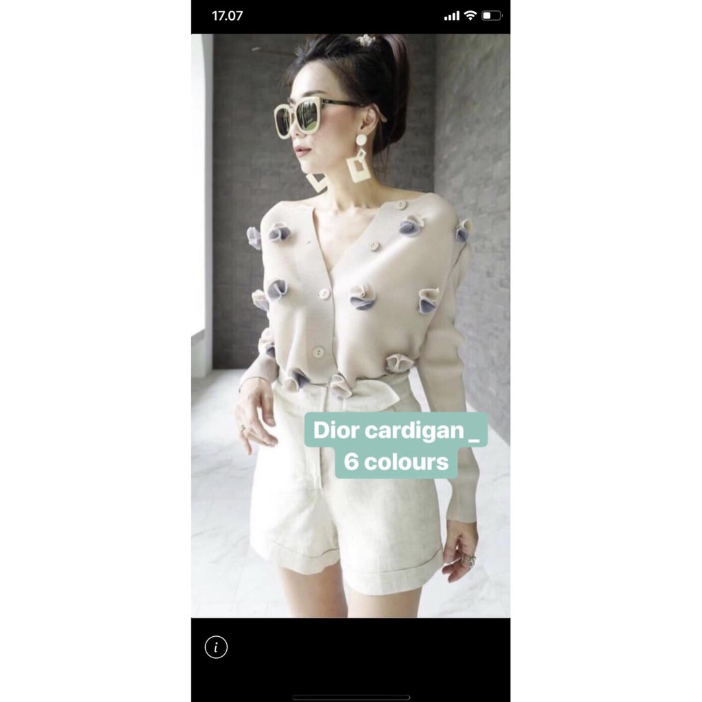 Termurah / Cardigan Dior Import Bangkok  New Arrival
