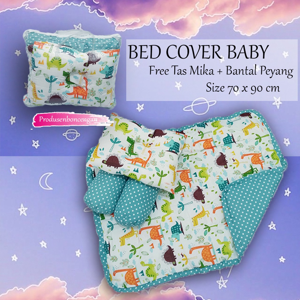 Free Tas Mika Bedcover Bayi baby Perlengkapan Tidur Bayi Kadoan Lahiran