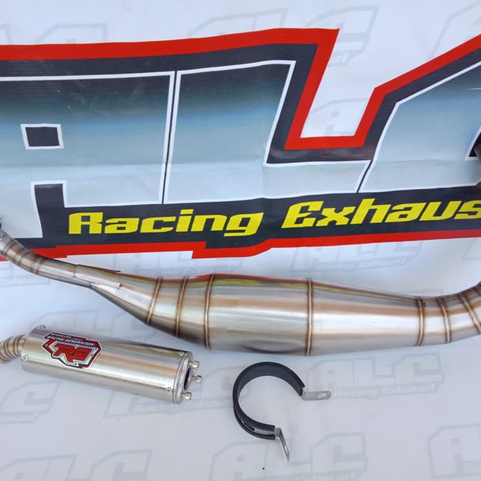 knalpot satria 2 tak R9 repsol stanles