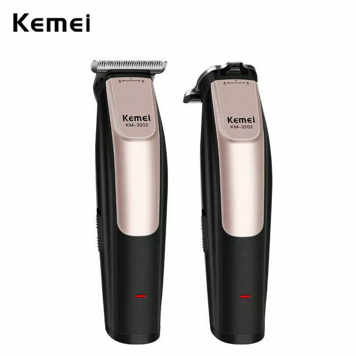 Kemei Trimmer Mesin Cukur Rambut KM-3202 Elektrik Clipper