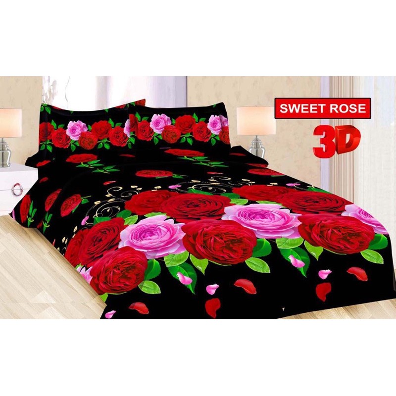 (BISA COD) SPREI BONITA DISPERSE UK 180*200 CM ANTI LUNTUR