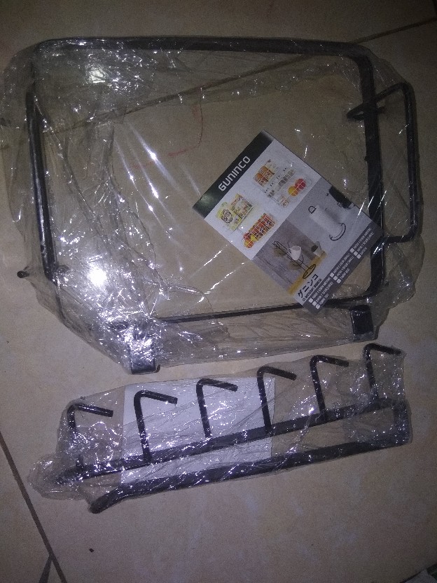 Guninco Gantungan Peralatan Dapur Gapur Alat Masak Rak Dinding Gantung Cantolan Organizer Serbaguna