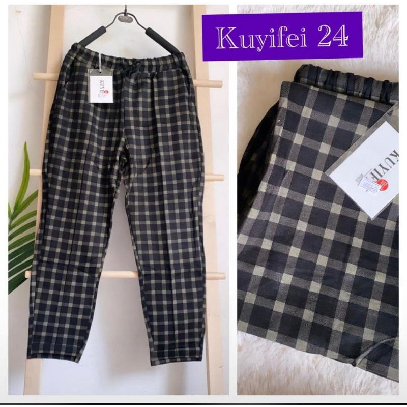 Celana Kuyifei 3XL Kotak No.185 / LP 76-105 PJ 90-93