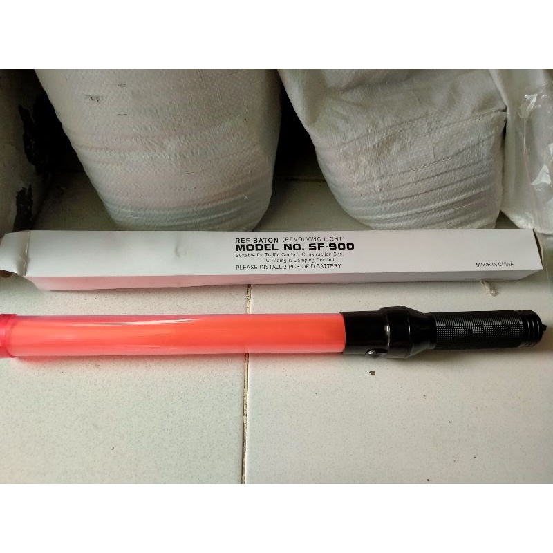 Lampu lalin traffic baton lalu lintas tongkat 53cm