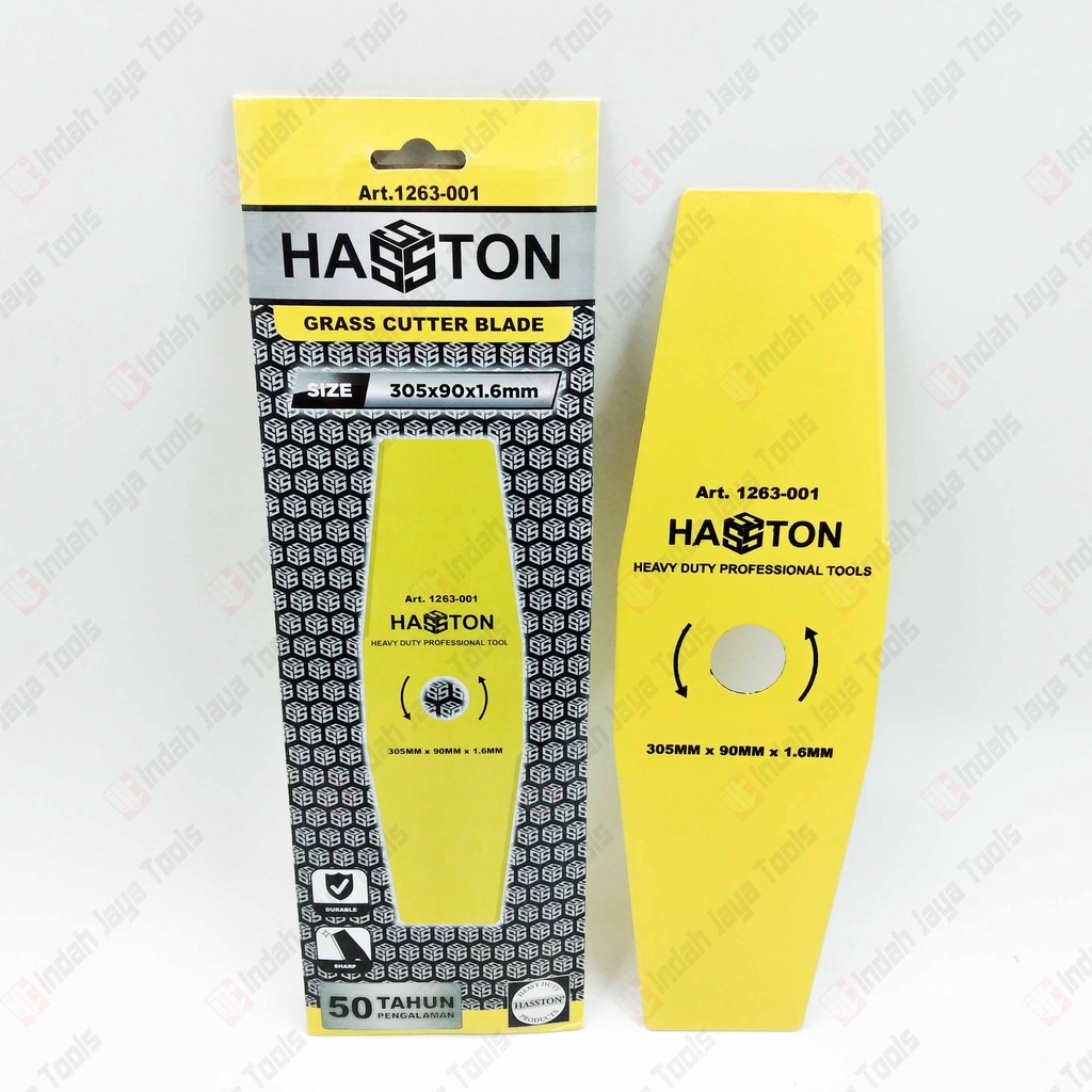 HASSTON 1263-001 Mata Pisau Potong Rumput 305 mm Brush Cutter Blade