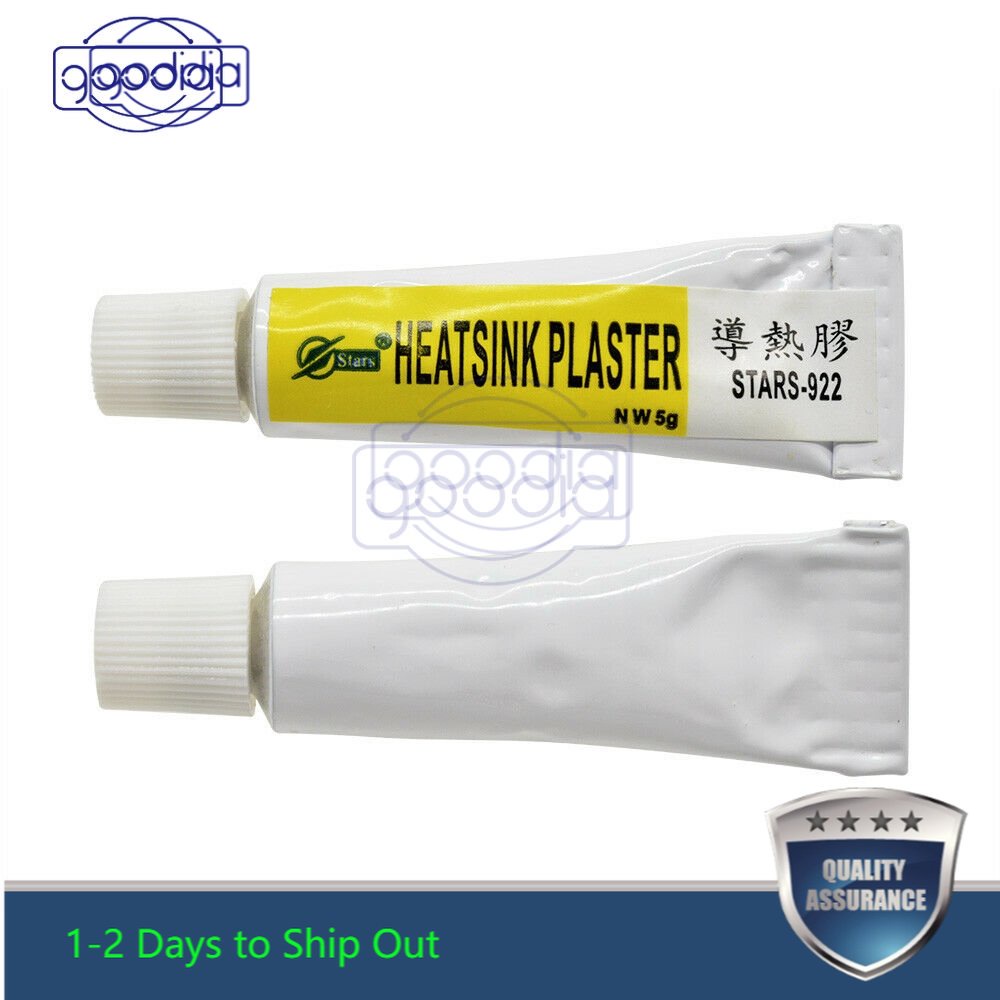 ღ[HOT SALE]ღ 1/2/5PCS STAR-922 Heatsink Plaster CPU GPU Thermal Silicone Grease Compound Glue