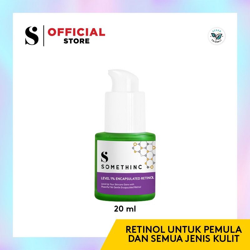 BPOM SOMETHINC Level 1% Encapsulated Retinol Serum Retinol Untuk Pemula &amp; Semua Jenis Kulit