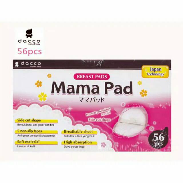 GABAG Breast Pad isi 56  MOOIMOM BreastPad isi 30 PREMIUM Natur 50 PIGEON Comfy Feel 50 MAMAPAD Breastpad isi 56