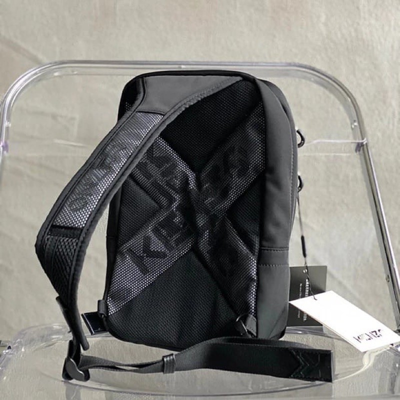 [BEST SELLER] Slingbag Tas Selempang KZ Pria CrossBlack Sport New Edition Original 100% Authentic Bisa Gojek/Grab