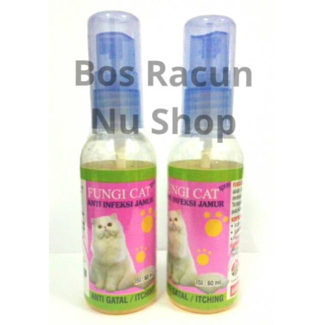 Jual Spray anti Jamur KucingFungi Kucing FUNGICAT Fungi Cat Bos