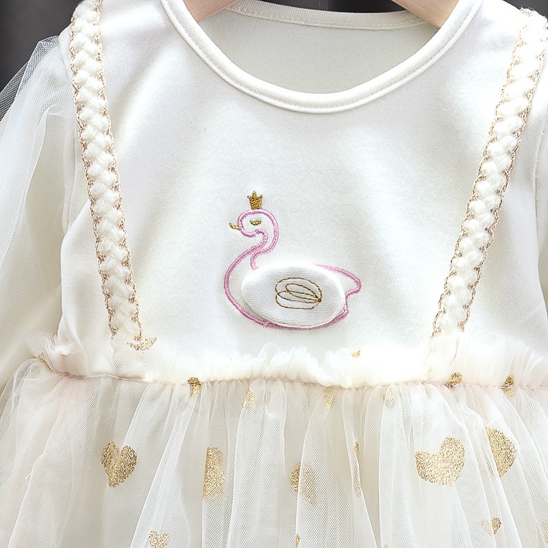 CHUBBI 99 Dress Bayi Perempuan Swan Spring