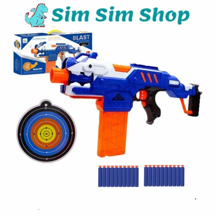 Mainan Pistol Tembakan Otomatis Lefan Gun 9926 Not Nerf Rapidstrike