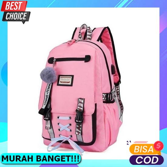 Berkualitas Tas Ransel Gendong Anak Perempuan Gendong Backpack Sekolah Tk Paud Sd Smp Korea Bts Arm 