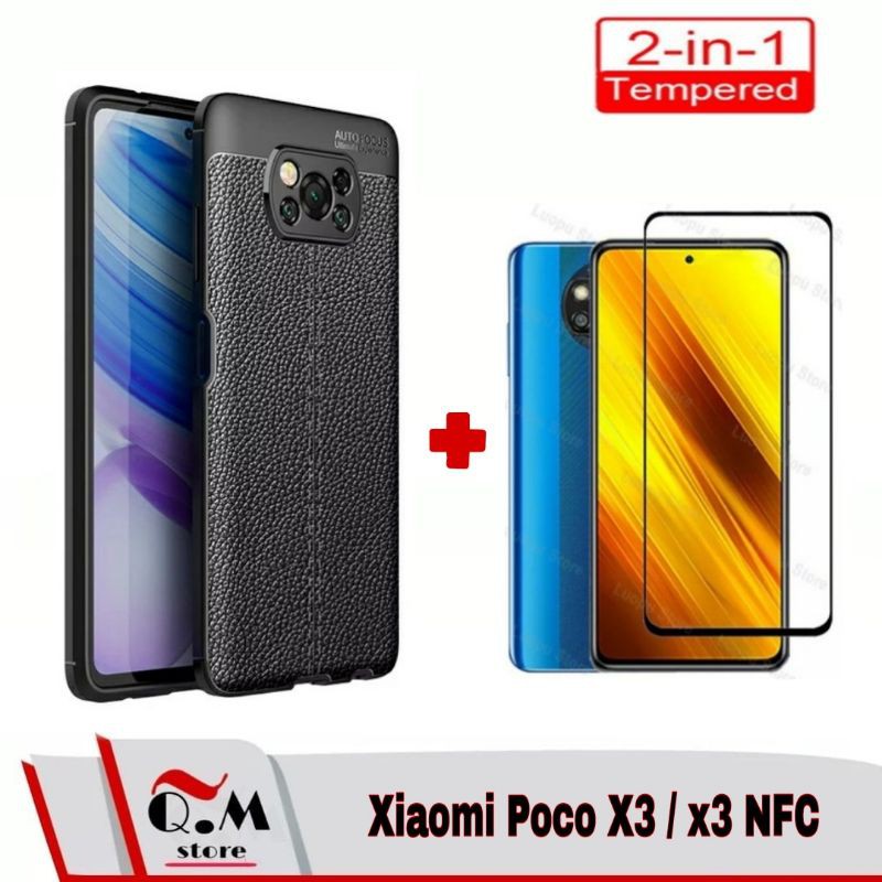 PROMO 2-IN-1 Case XIAOMI POCO X3 PRO / X3/ X3 NFC / REDMI 9C / REDMI 9A / REDMI 8/ REDMI 8A Softcase