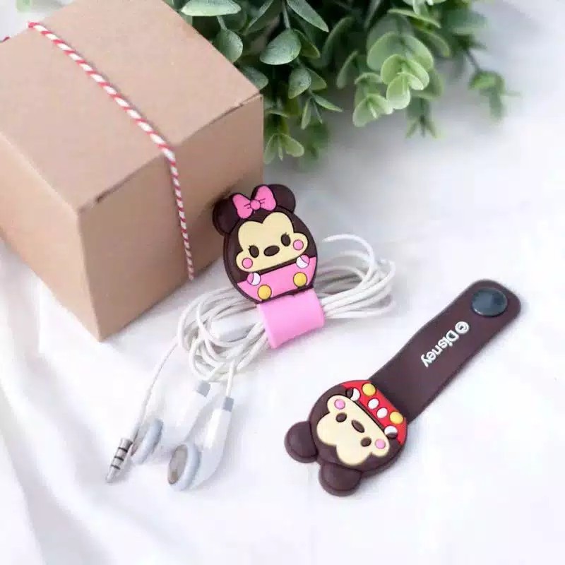 Part II - Pengikat Kabel Karakter Lucu / Cord Holder 3D