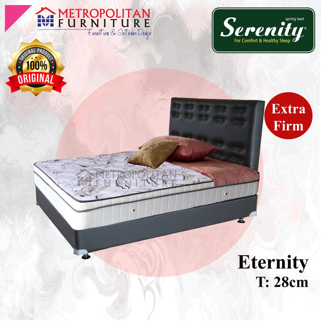 Kasur Springbed Elite Serenity Eternity FULL SET Spring bed matras