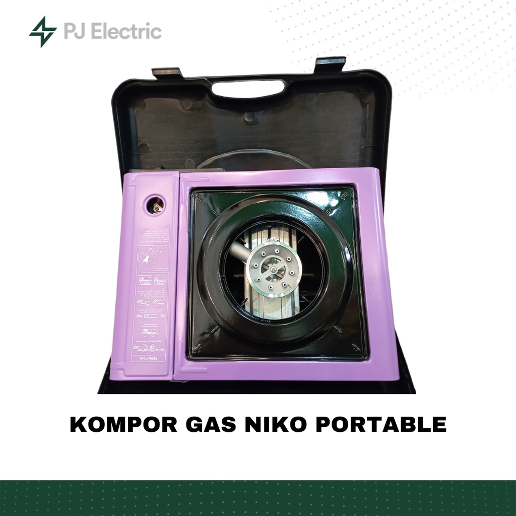 KOMPOR GAS NIKO PORTABLE