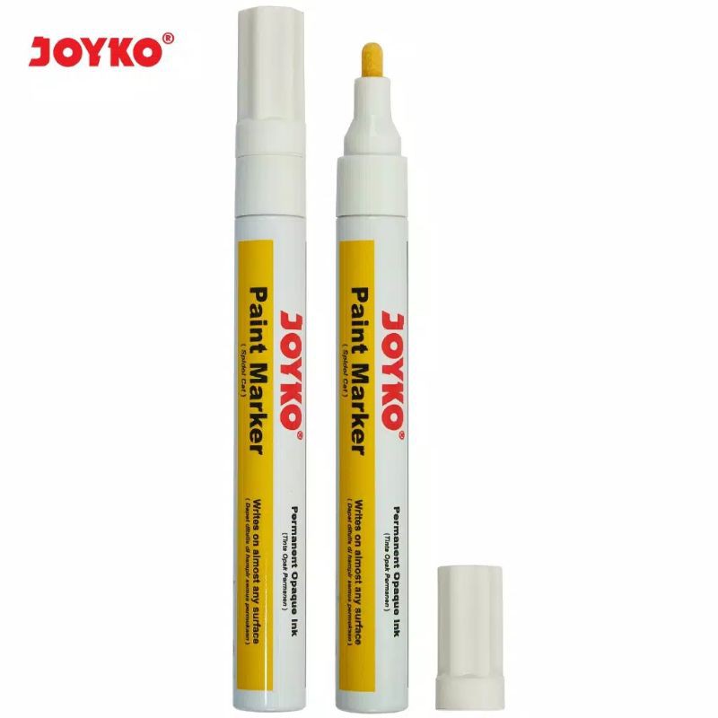

Spidol Cat Permanent Round Tip PTM-37 White