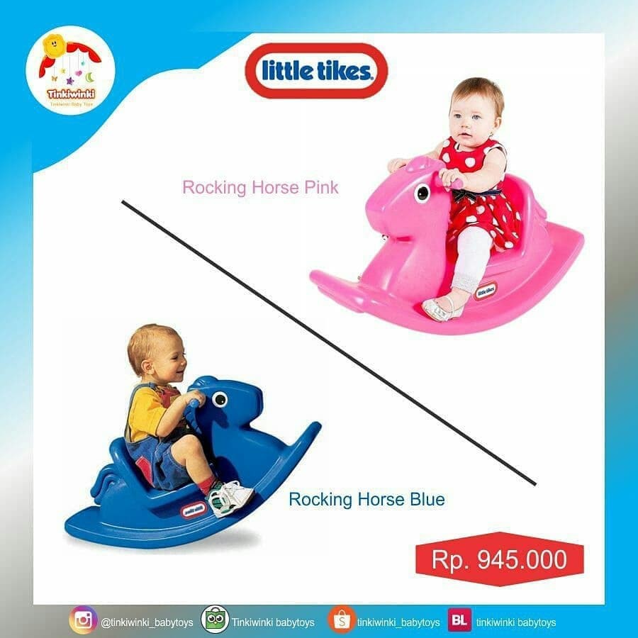 Kuda kudaan Little tikes rocking horse