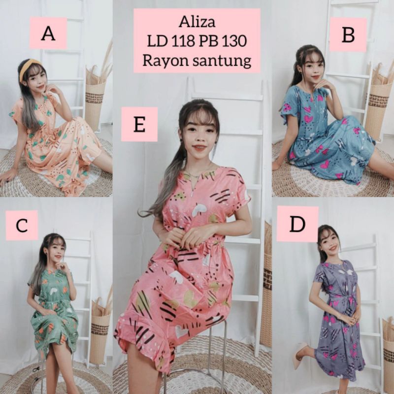 RUFFLE RIT SERUT JUMBO BAJU TIDUR VIRAL KEKINIAN TIE DYE HARGA GROSIR MOTIF RANDOM SURABAYA-5